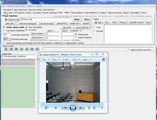Tampilan Software Tampilan Software